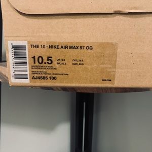 Nike Airmax OG 97” off whites